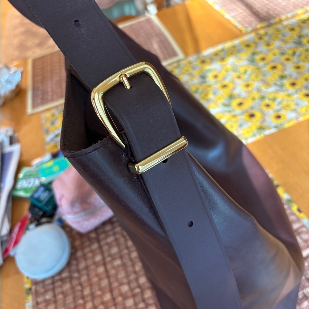 Brown madewell essential bucket tote - Picture 4 of 6